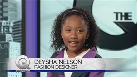 9-Year-Old Making a Name For Herself in Fashion!