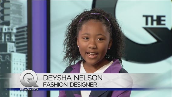 9-Year-Old Making a Name For Herself in Fashion!