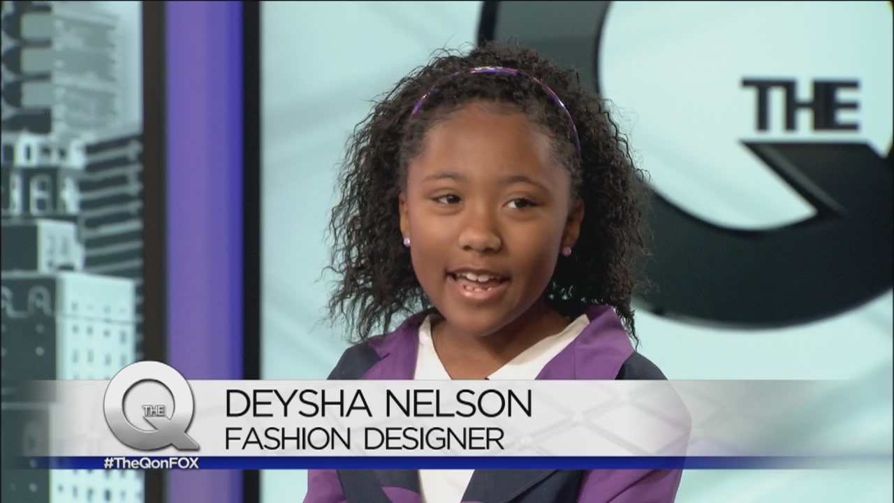 9-Year-Old Making a Name For Herself in Fashion!
