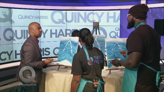 Former Eagle Tra Thomas Takes Up Painting