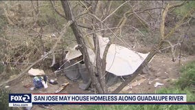 San Jose looks to house homeless along Guadalupe River