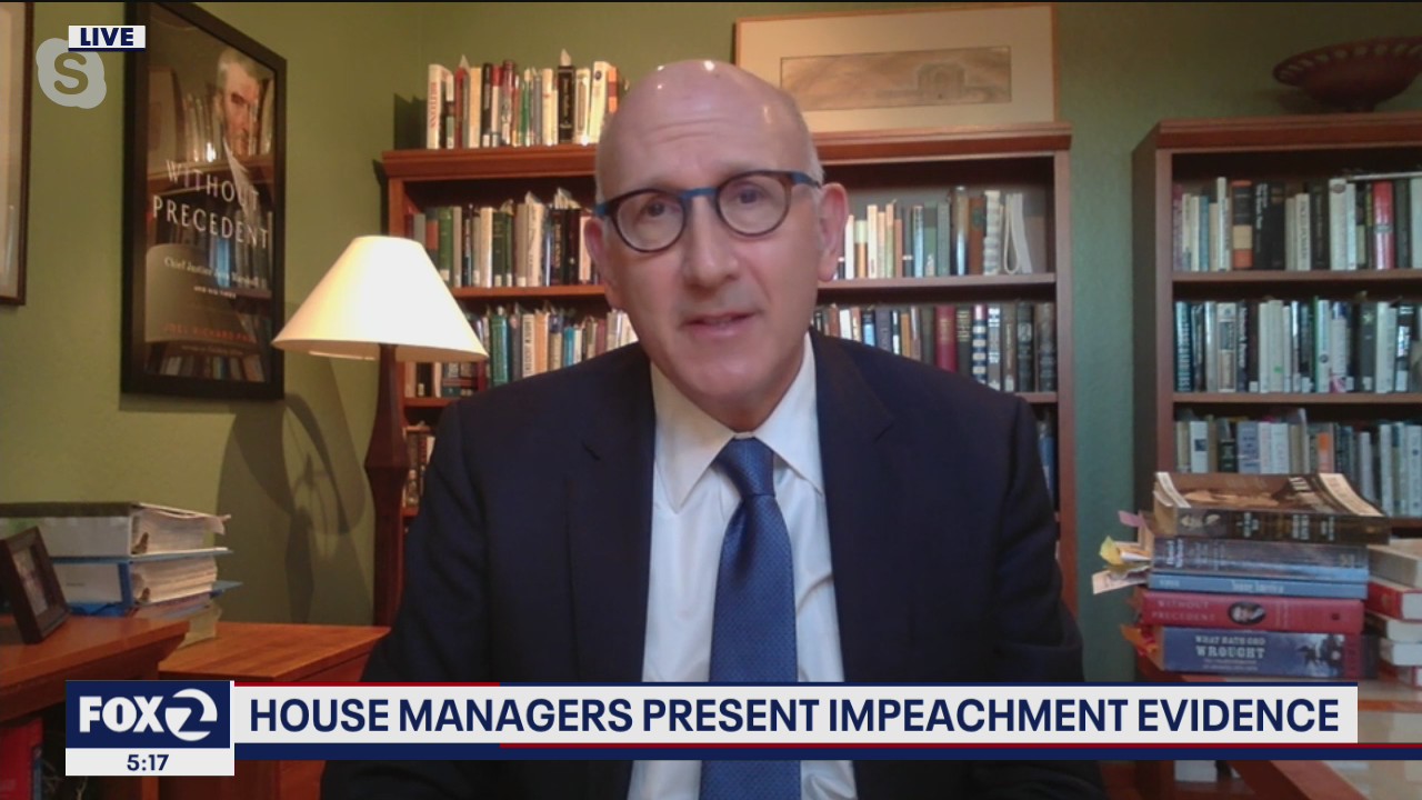 House Managers present impeachment evidence