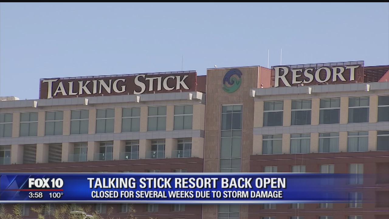 Storm-damaged Talking Stick Resort reopens