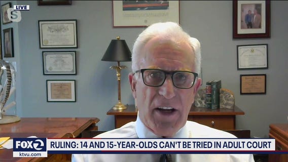 Court rules 14 and 15-year-olds can't be tried in adult court