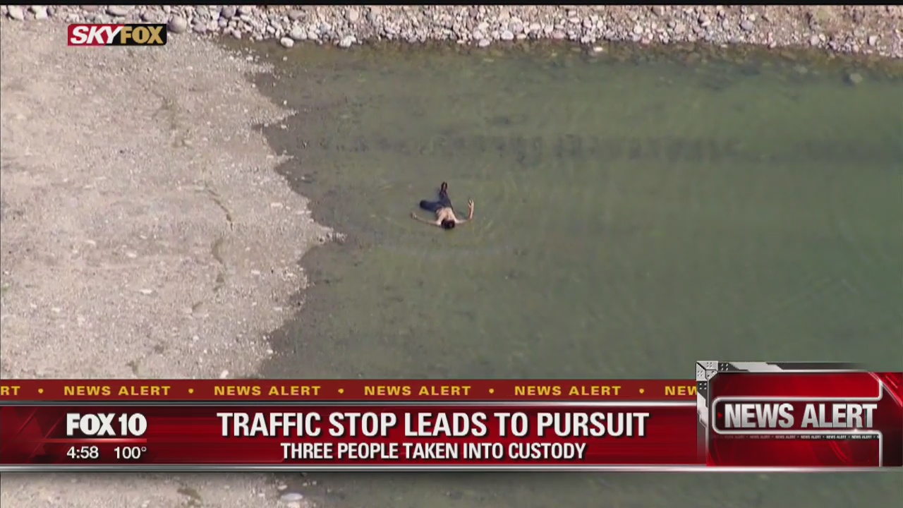 3 suspects in custody following bizarre pursuit in Mesa