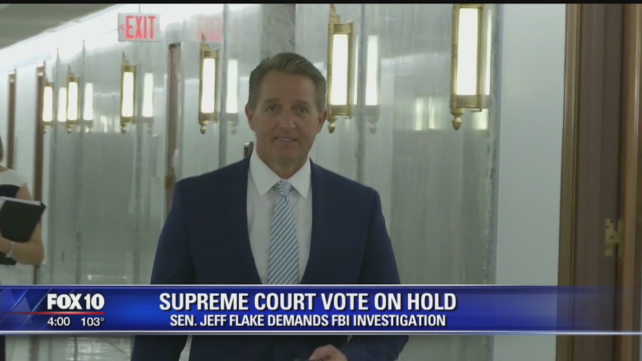 Flake wants Kavanaugh nomination delayed a week