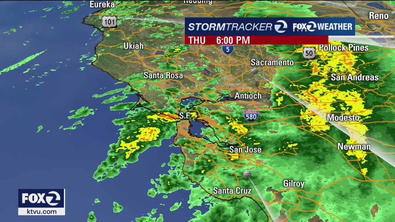 Storm hits Bay Area, more rain on the way