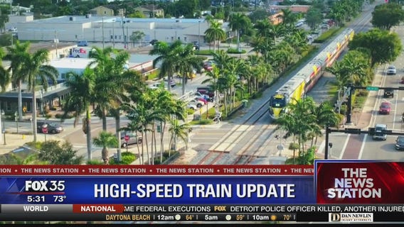 Update on Virgin Trains high-speed train line from Miami to Orlando