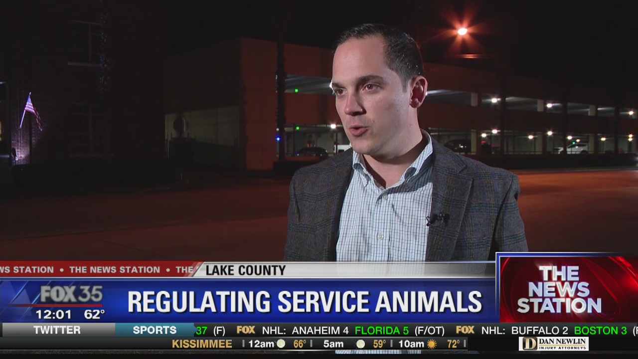 Regulating emotional support service animals