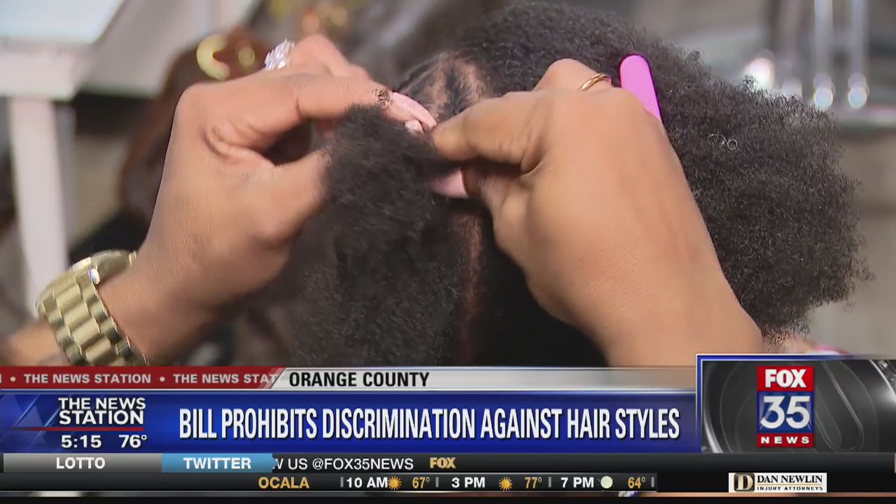 Bill that would prohibit discrimination against natural hairstyles