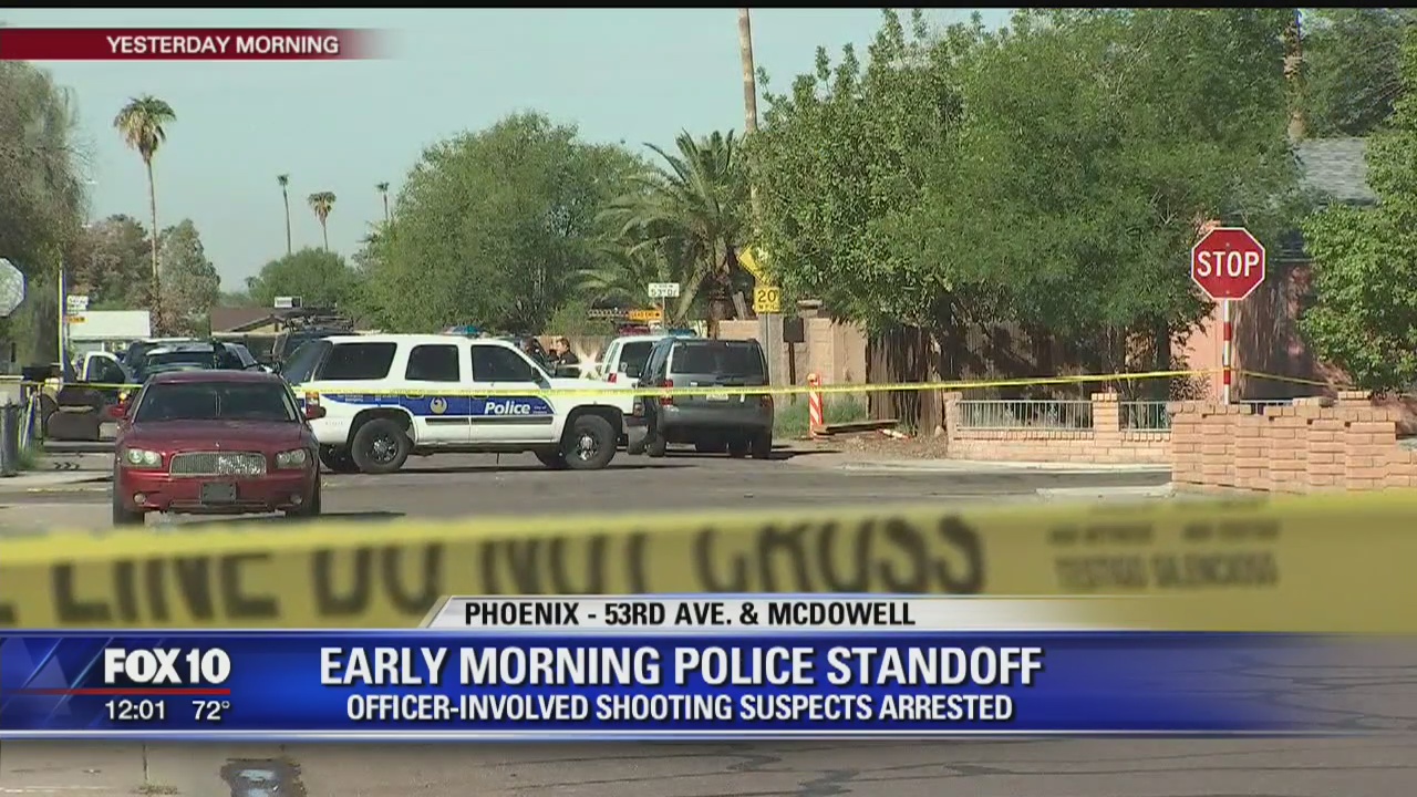 Phoenix police arrest suspects in connection to officer-involved ...