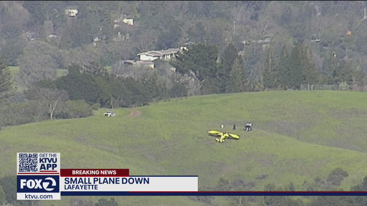 Small plane makes unscheduled landing near Lafayette reservoir
