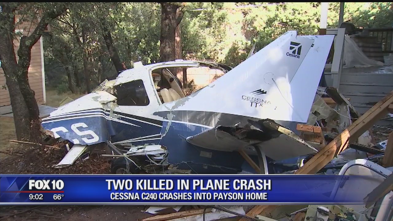 2 dead after small plane crashes into Payson home | FOX 10 Phoenix