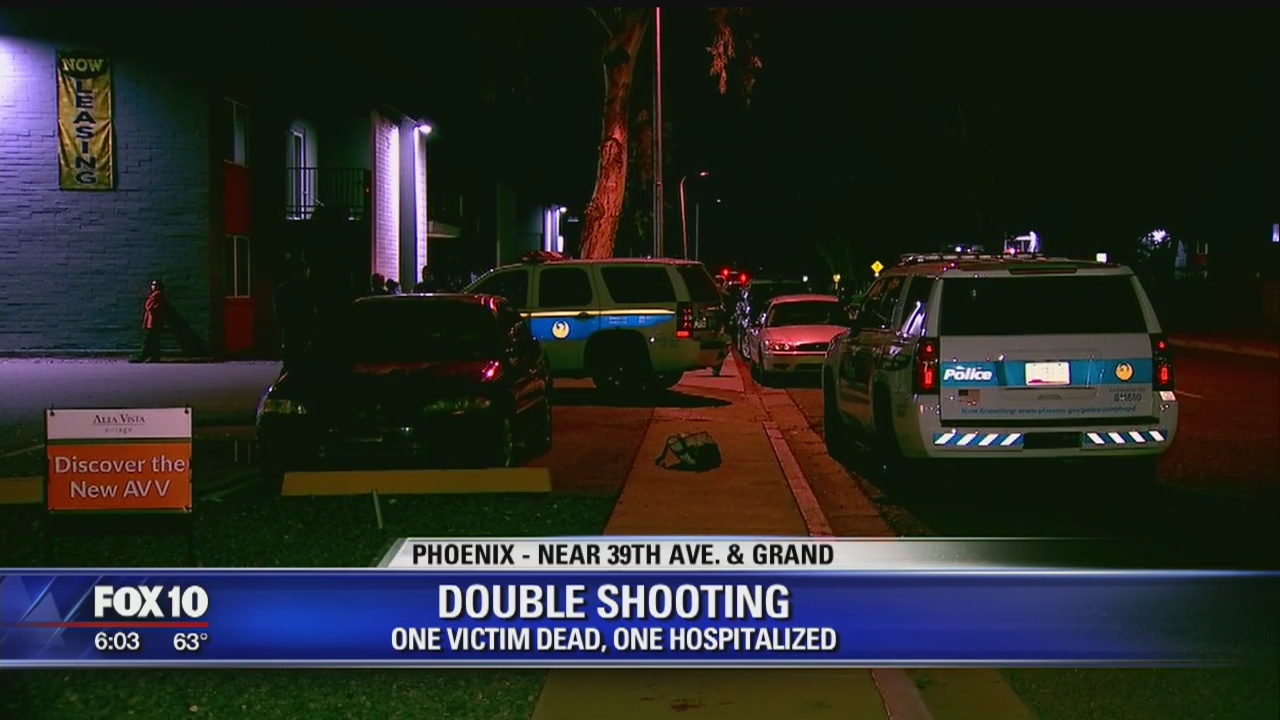 Man dead, woman critically injured after Phoenix double shooting | FOX ...