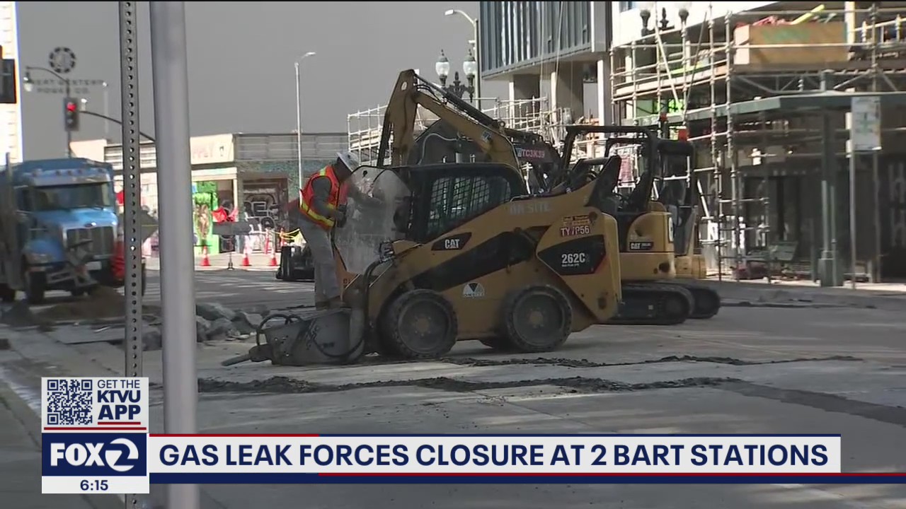 Gas leak in Oakland impacts Saturday BART service