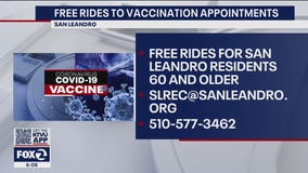San Leandro offering free rides to vaccination appointments