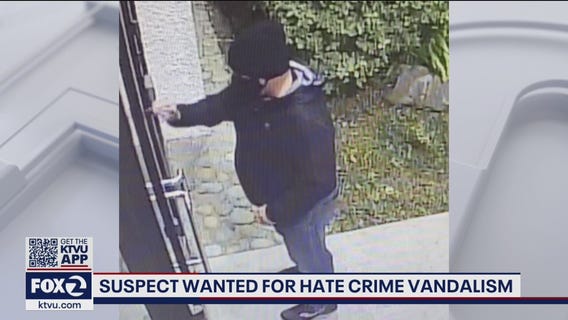 Santa Clara police seek suspect for vandalism, hate crime