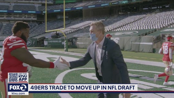 49ers trade to move up in NFL draft