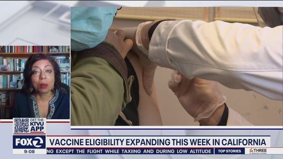 Vaccine eligibility to expand in California this week
