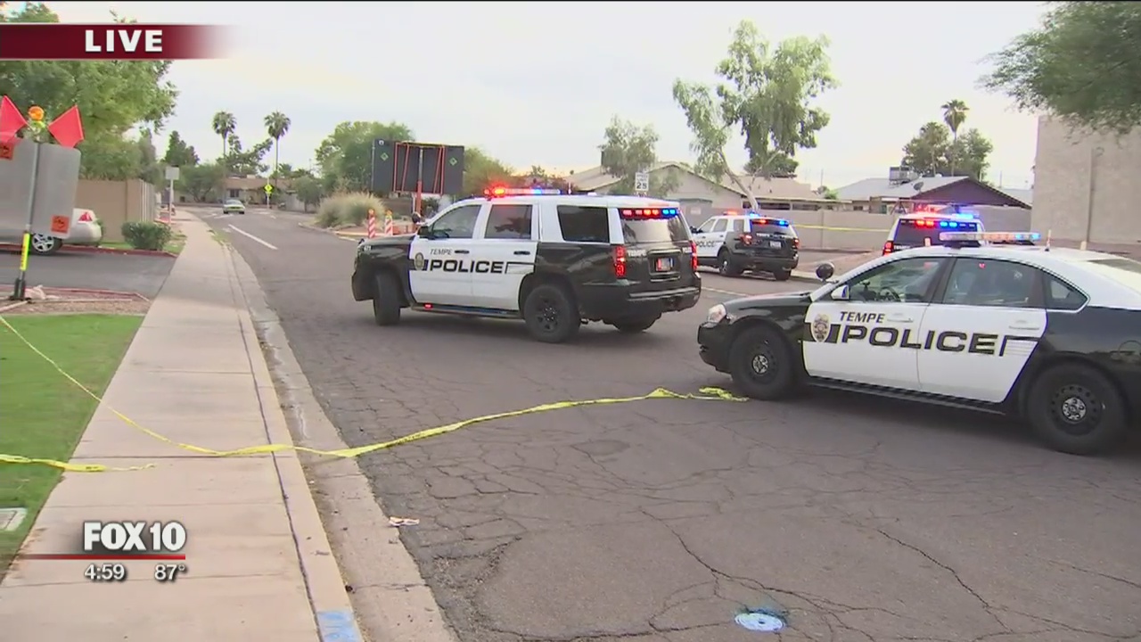Police: Officers injured following shooting in Tempe | FOX 10 Phoenix