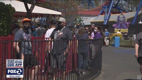 Six Flags Discovery Kingdom safely reopens rides to guests after being closed for over a year