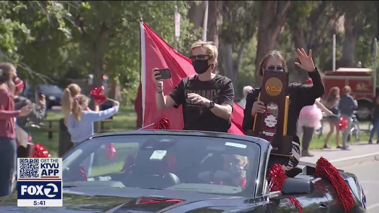 Stanford's Incredible Journey: Basketball champions return to campus