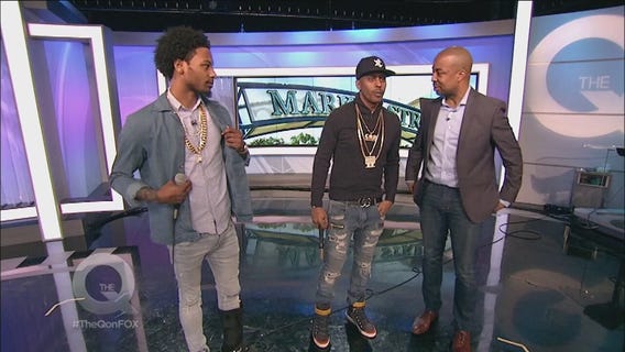 Gillie Da Kid Peforms on The Q