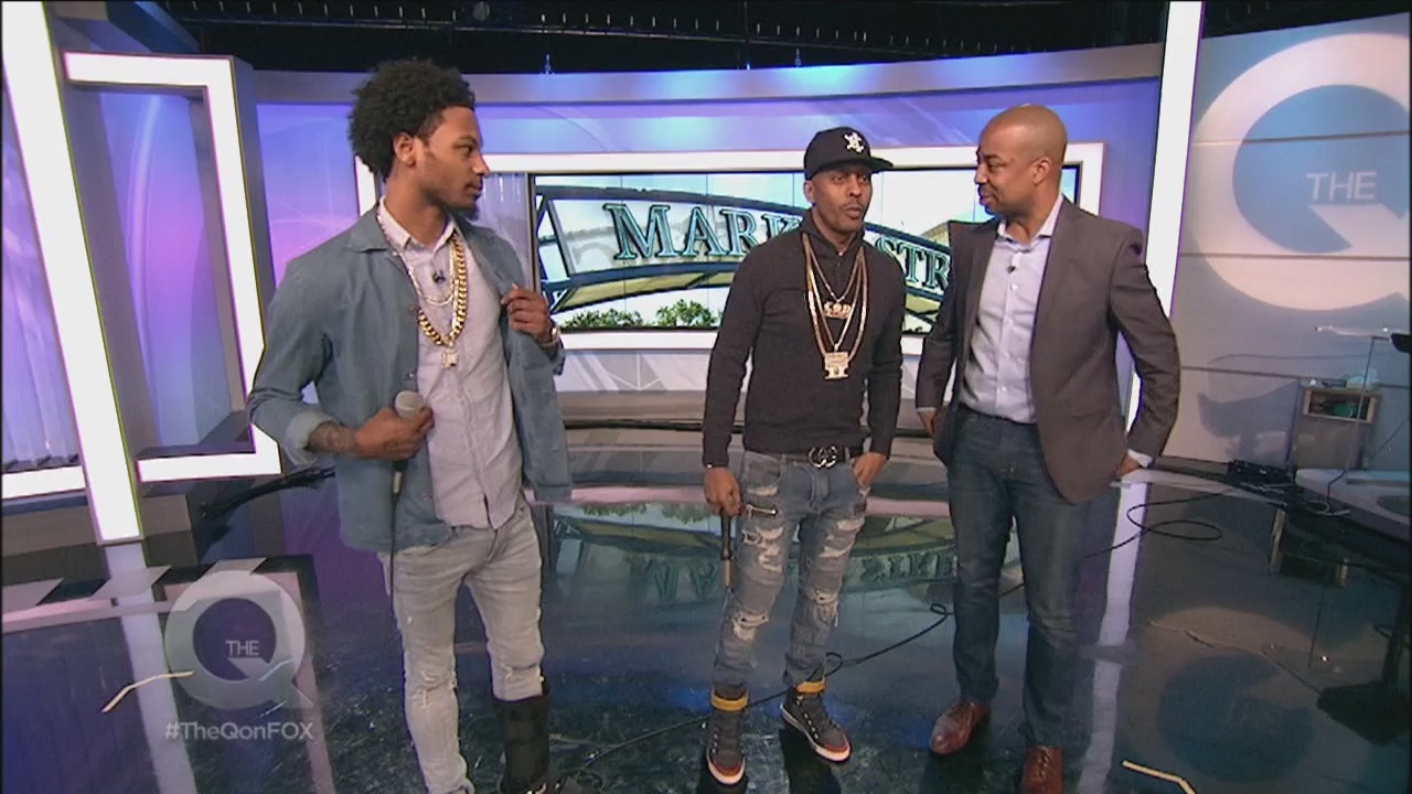 Gillie Da Kid Peforms on The Q