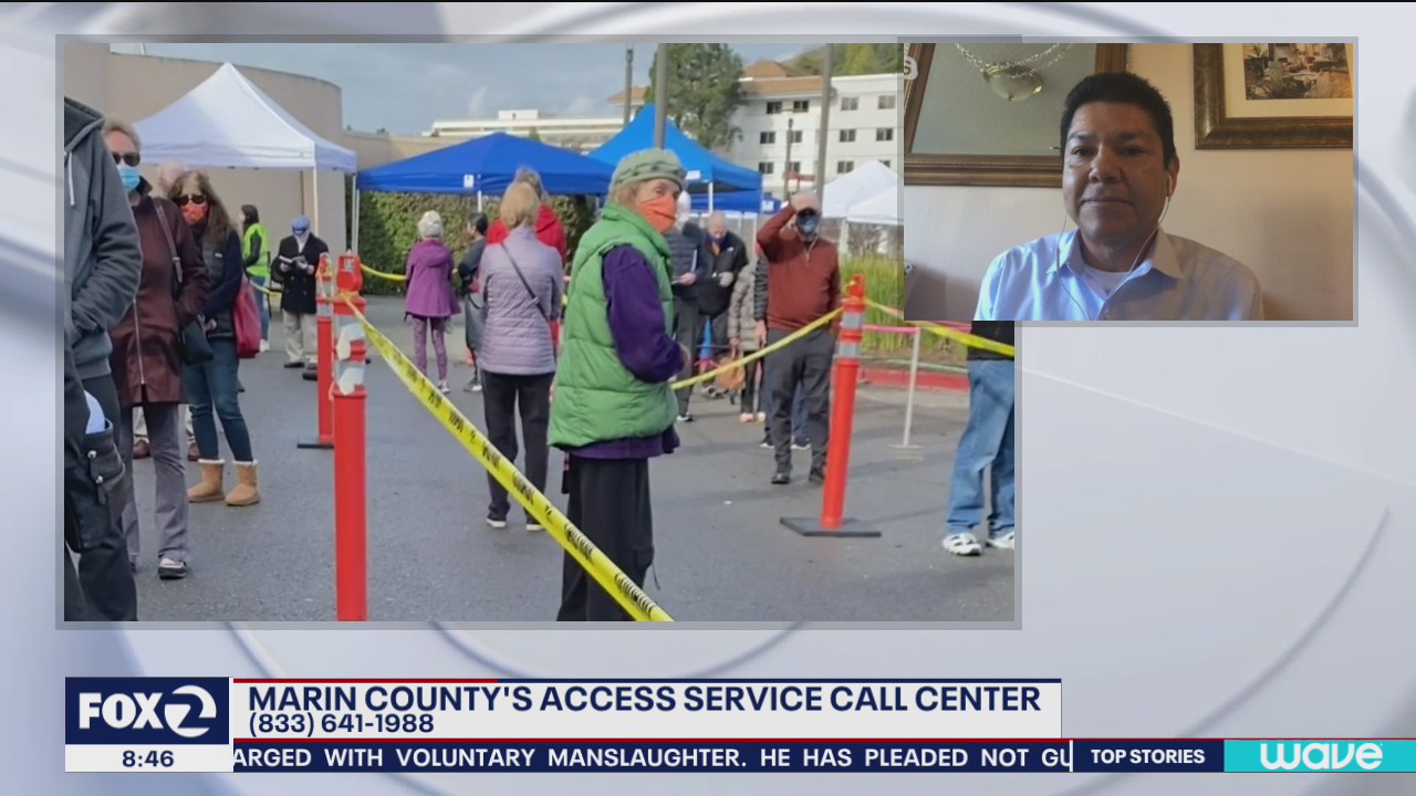 Marin County hotline helps certain groups secure vaccine appointments