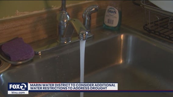 Marin Water District to consider additional restrictions on water usage