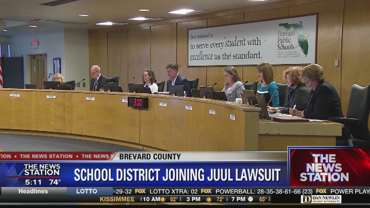 Brevard County School District joins class-action lawsuit against Juul