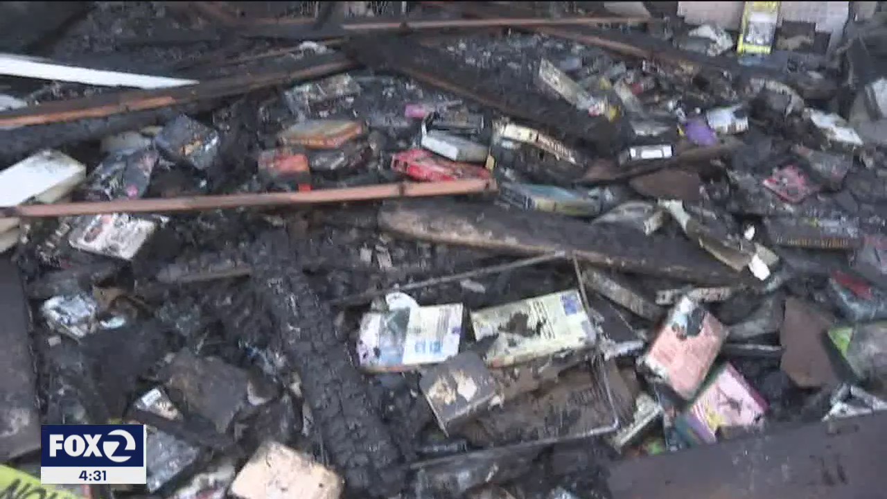Fire at Redwood City record store considered suspicious, investigators say