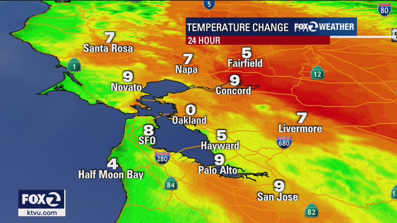 Red Flag Warning in effect for part of Bay Area