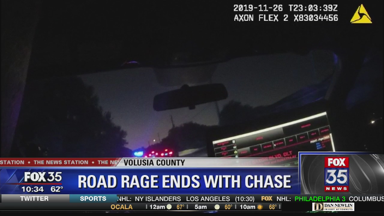 Sheriff says deputy chases suspect after witnessing hit and run