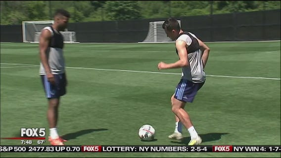 Practicing with NYCFC