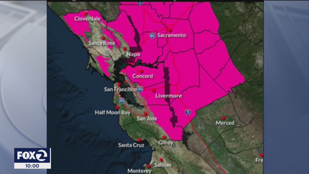 Red Flag Warning set to begin at 11 p.m. Friday until Monday morning