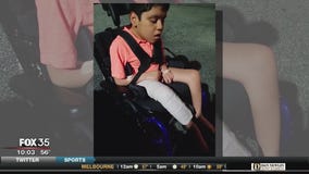 Mother of disabled boy says school's physical therapist broke his femur