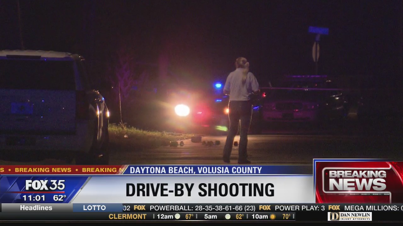 Deadly drive-by shooting in Daytona Beach