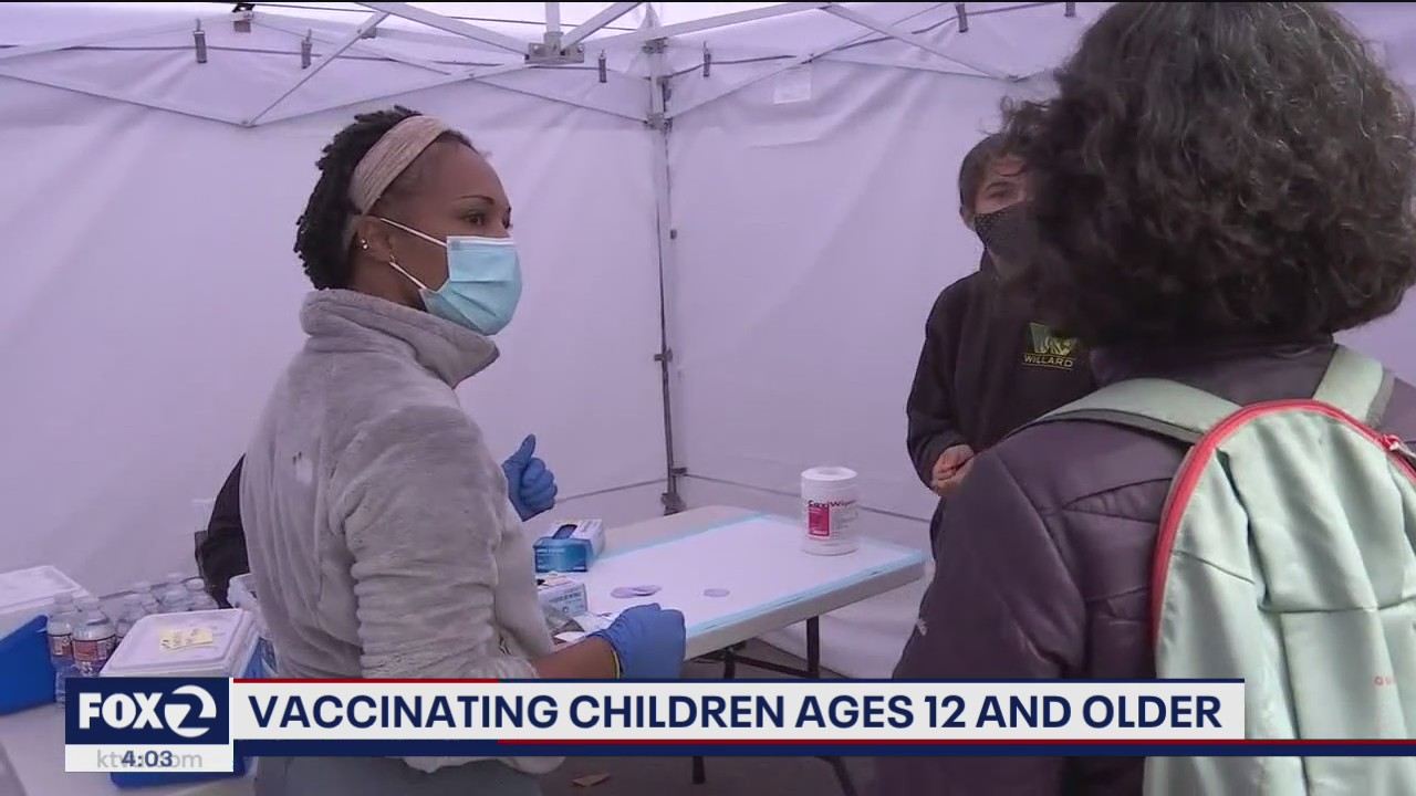 Dozens of teens in Berkeley receive their first COVID-19 vaccine