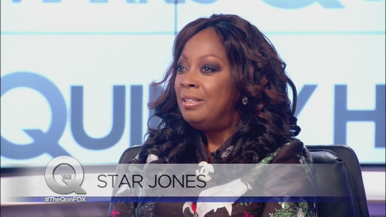 Star Jones visits The Q Show
