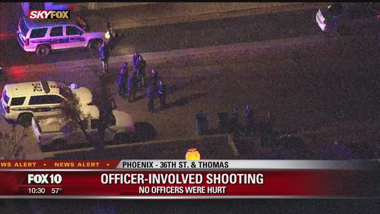 No officers injured following officer involved shooting in Phoenix ...