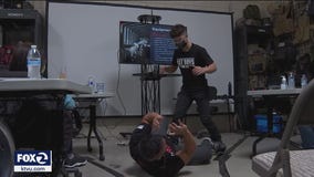 Asian seniors get self-defense training to protect against attacks