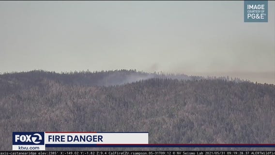 Grade Fire breaks out in Santa Cruz mountains