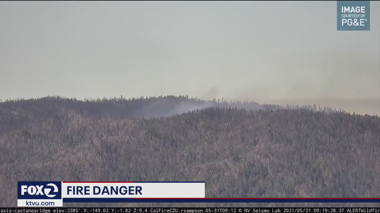 Grade Fire breaks out in Santa Cruz mountains