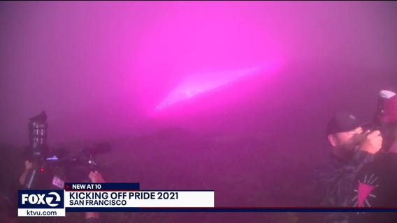 Lighting of pink triangle on Twin Peaks signals return of pride
