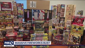 Law enforcement seizes around 1 ton of illegal fireworks in Menlo Park and East Palo Alto