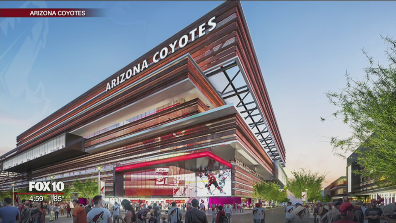 Coyotes announce plans for new arena