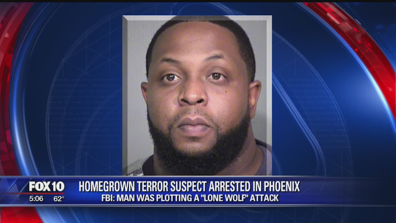 Neighbors describe man accused of plotting "lone wolf" style terror attack