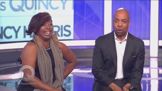 Stand-up comic Del Harrison chats it up with Q