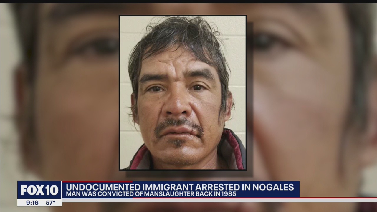 Agents arrest convicted felon near Arizona border